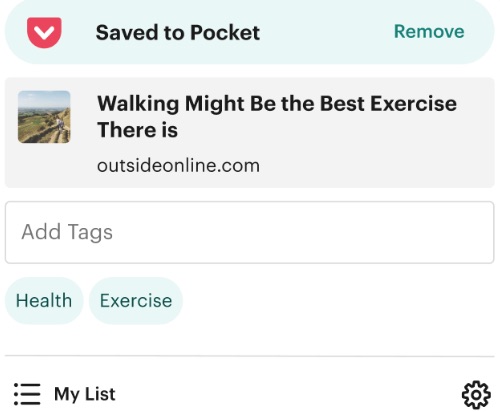 Save to Pocket