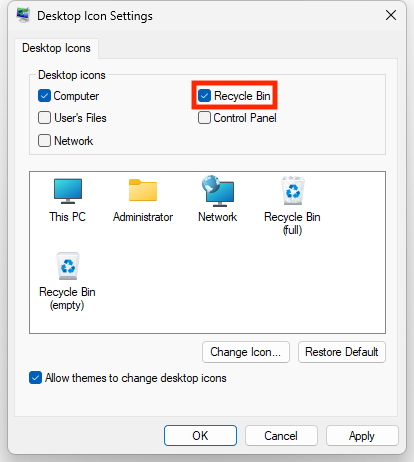 reinstall recycle bin 03