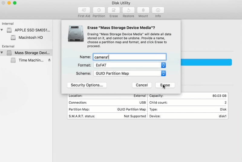 format sd card on mac 02