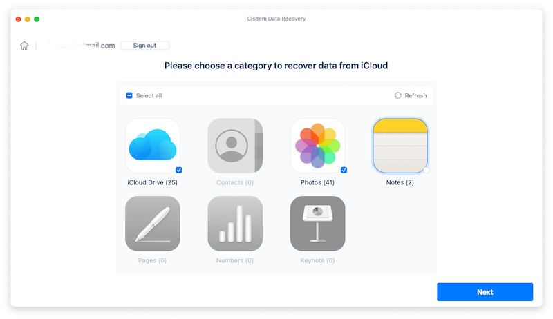 recover deleted photos cisdem icloud 02