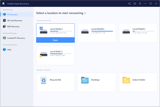 Cisdem Data Recovery for Windows User Guide