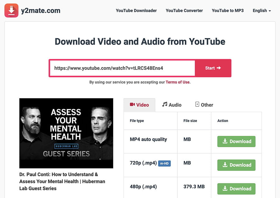 download youtube video online
