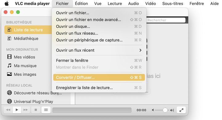 convertir WMA en MP3 avec vlc