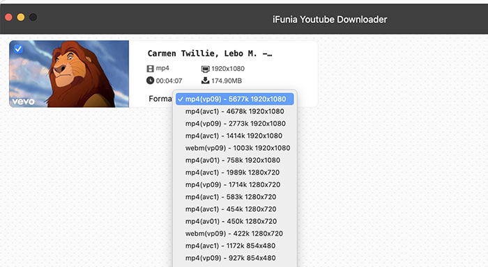 iFunia YouTube Downloader