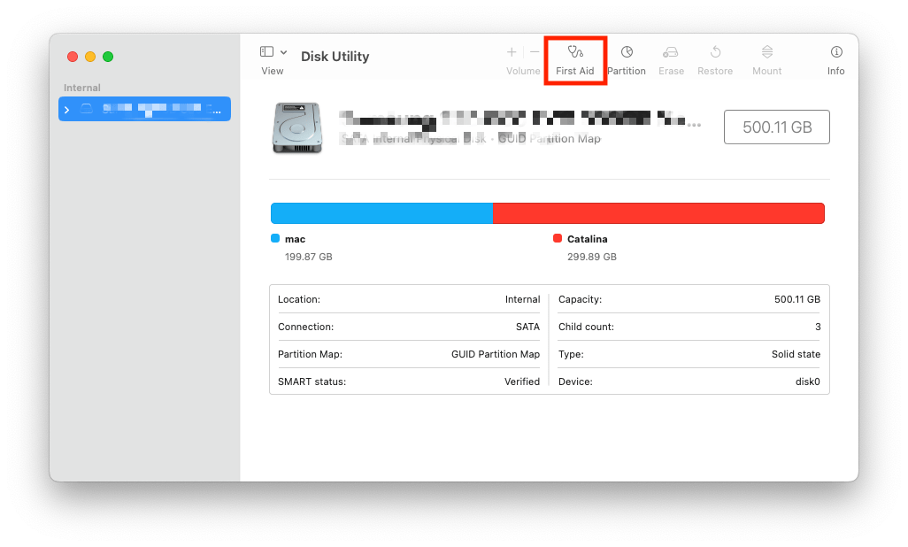 repair with disk utility 01