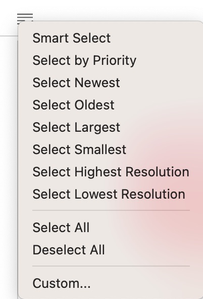 selection rules