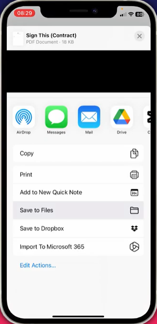 make pdf signable ios02