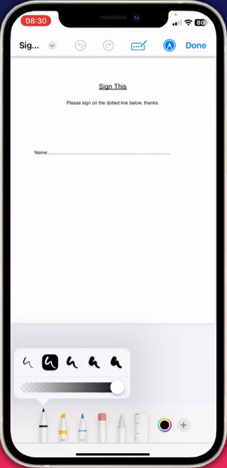 make pdf signable ios04