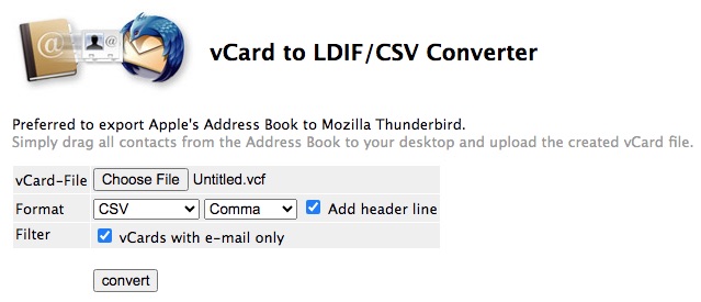 convert VCF to CSV