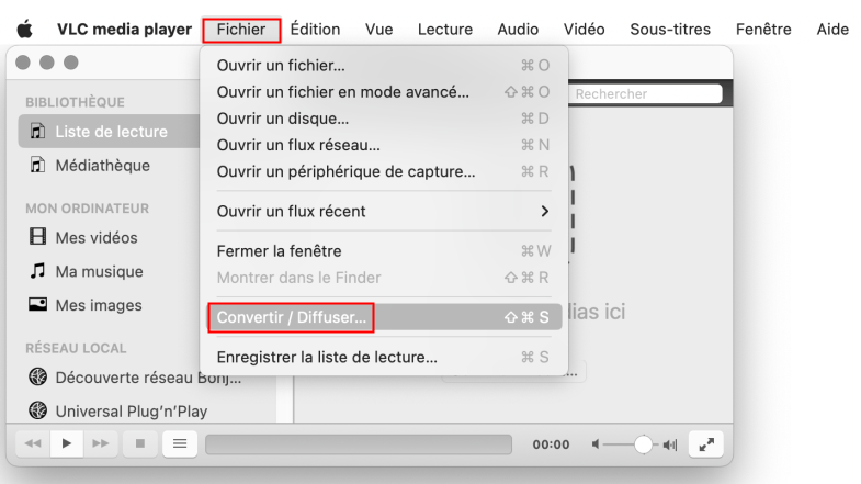 extraire l’audio d’une vidéo avec vlc-1