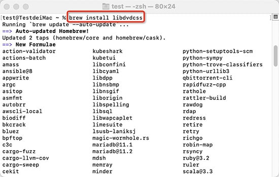 install homebrew terminal