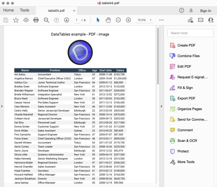 pdf to csv mac adobe01