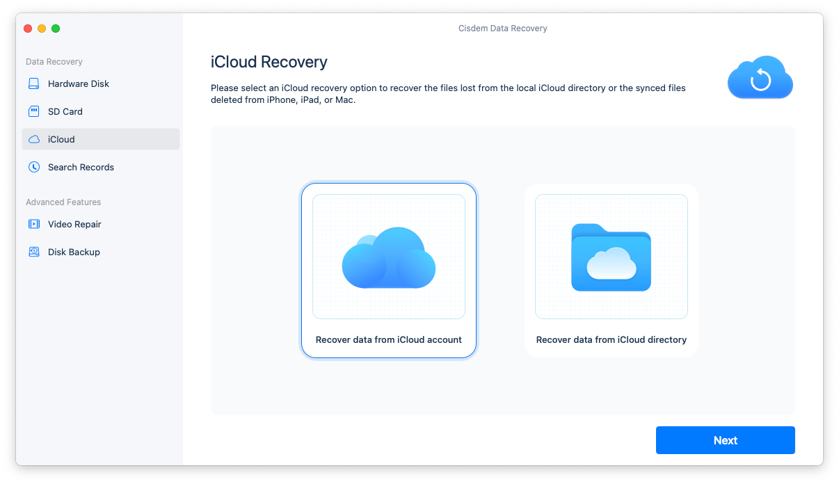 recover pages from icloud cisdem 01