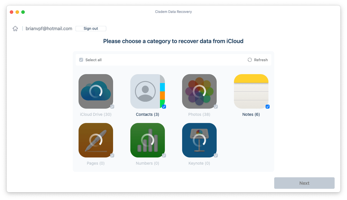 recover pages from icloud cisdem 03