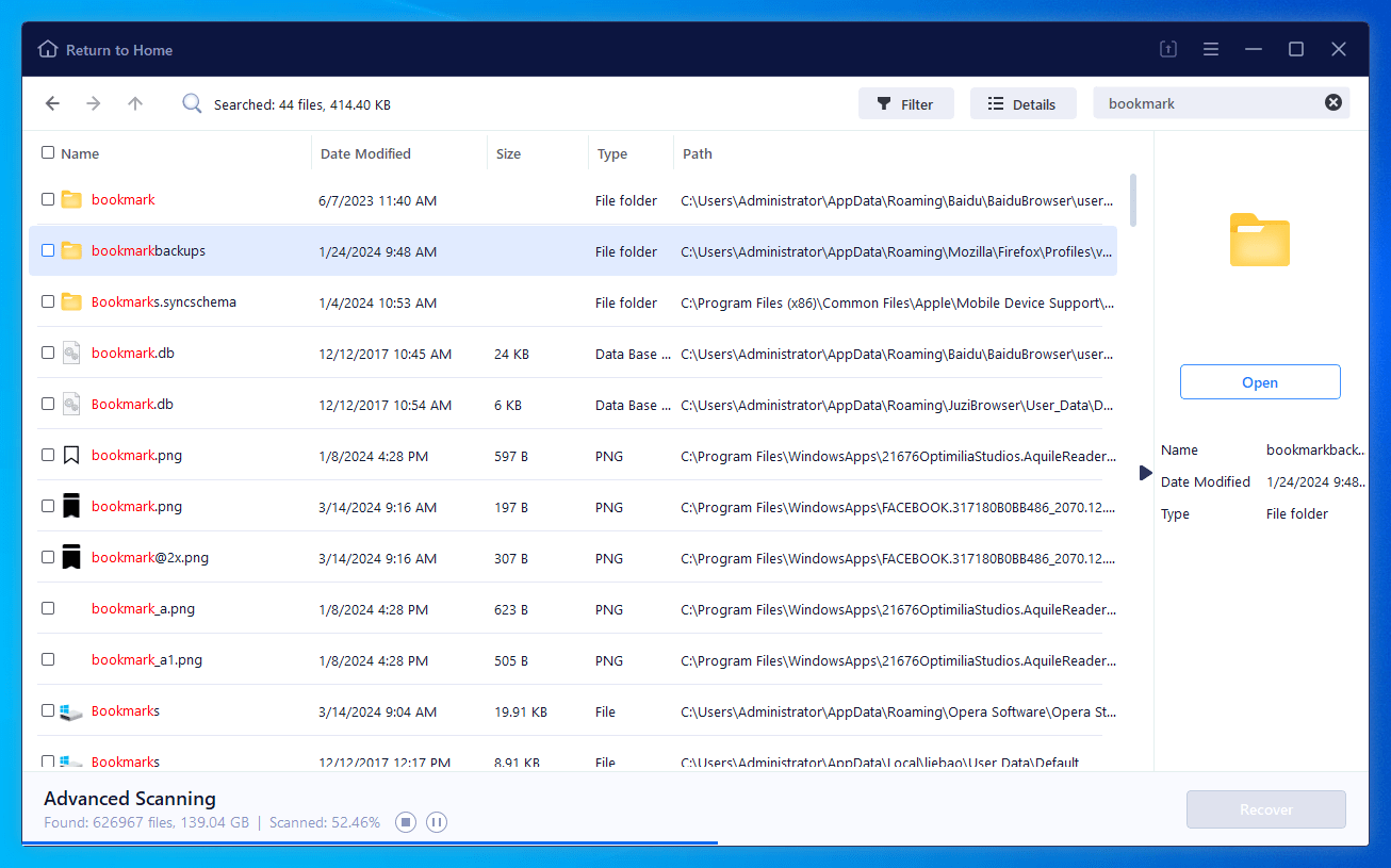 How to Recover Lost or Deleted Firefox Bookmarks After Crash, Uninstall
