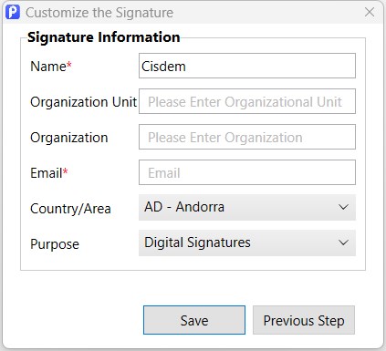 create a signature for pdf cisdem07