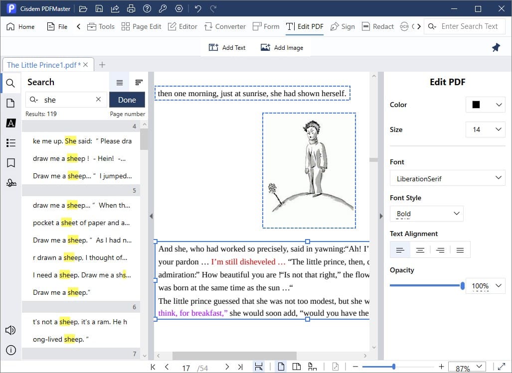 search a word in a pdf cisdem04