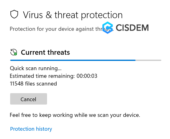 scan for virus 03
