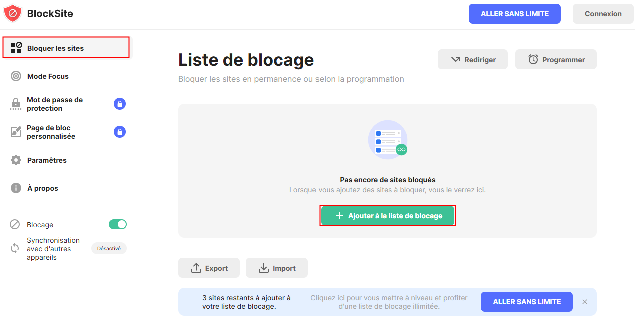 bloquer les sites pour adultes avec blocksite2