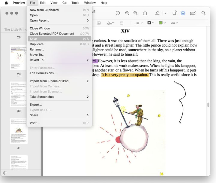 write on a pdf on mac preview03
