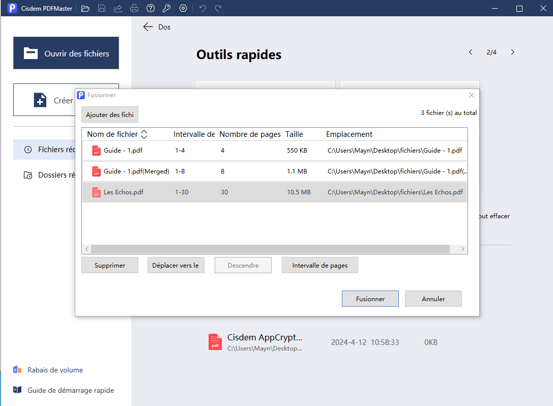 Fusionner pdf pdfmaster 3