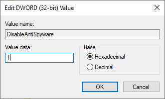 disable wd in registry editor 04