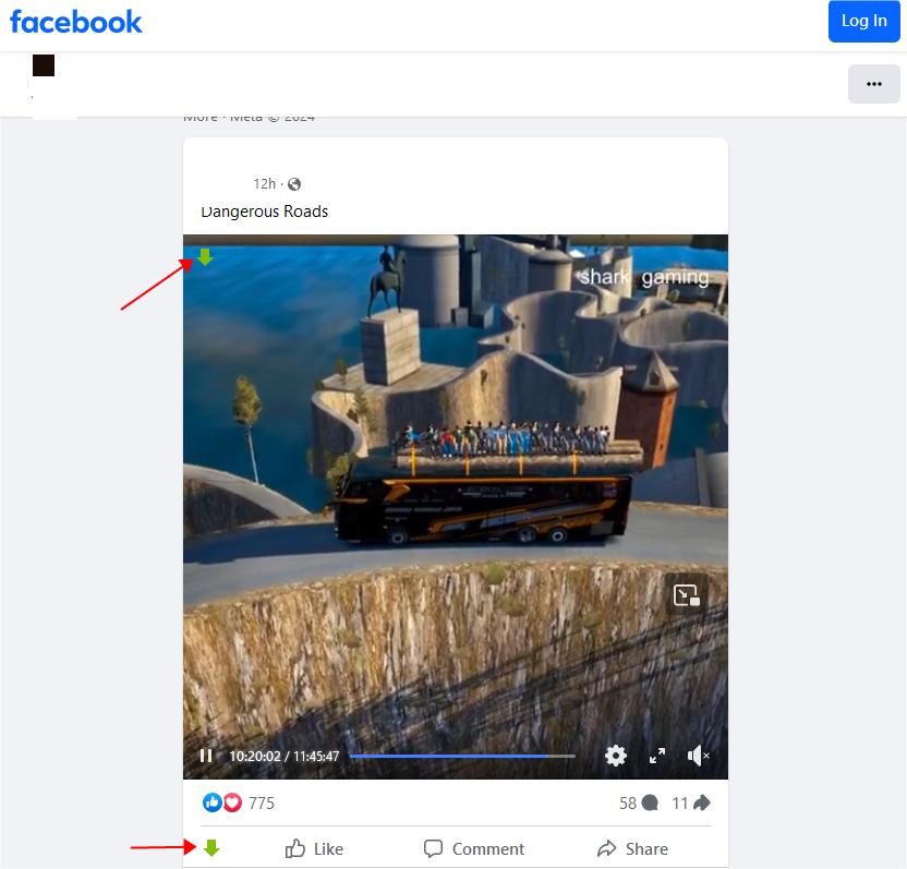 download facebook live video on firefox