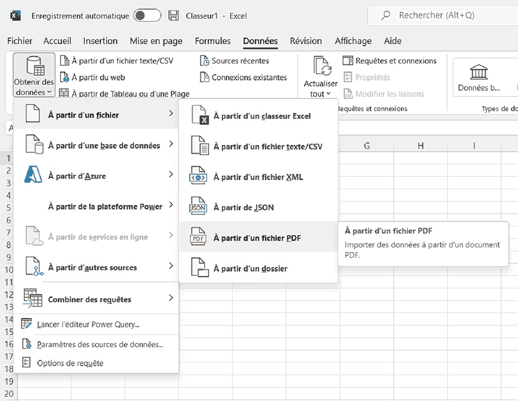 convertir pdf en excel  Excel1