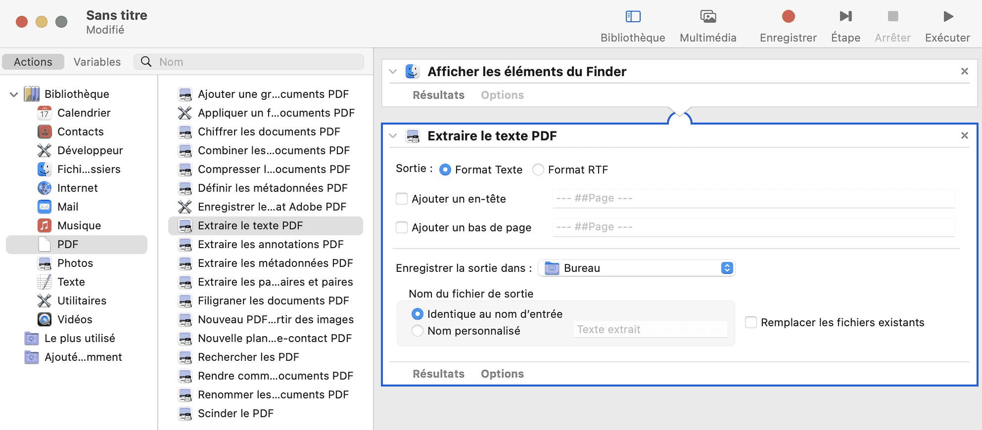 convertir pdf en excel automator3