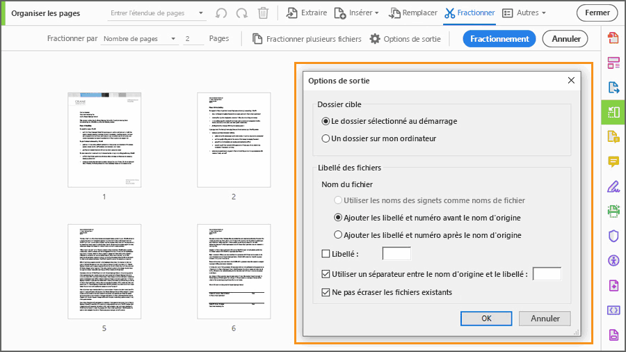 diviser PDF diviser adobe 03