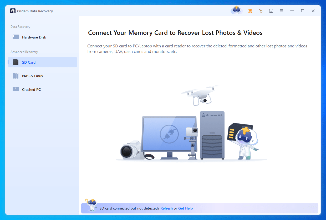 unformat sd card cisdem 01