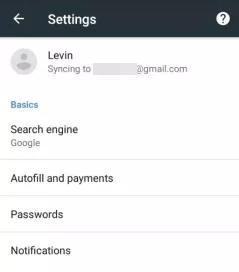recover using sync