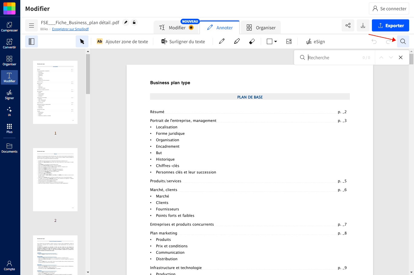 6 Méthodes de rechercher un mot dans un PDF