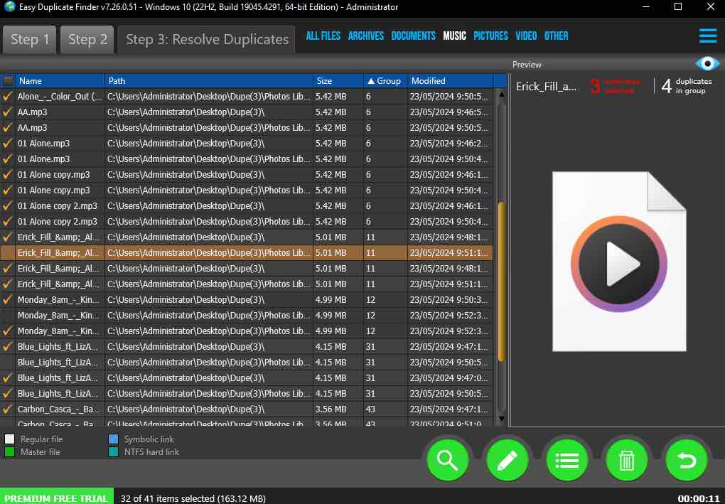 Easy Duplicate Finder