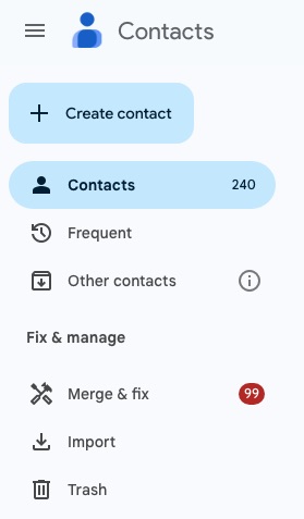 click Import