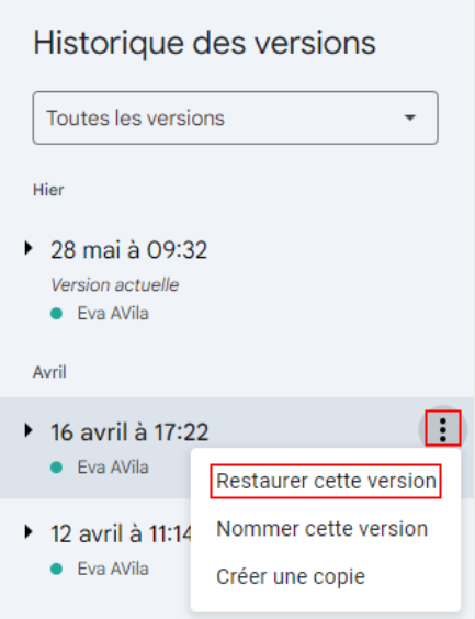 récupérer google docs supprimé récemment02