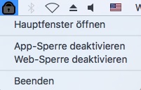 Hauptfenster öffnen