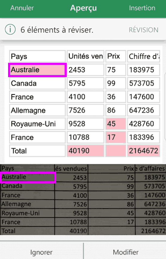 convertir image en excel avec portable mobile 03