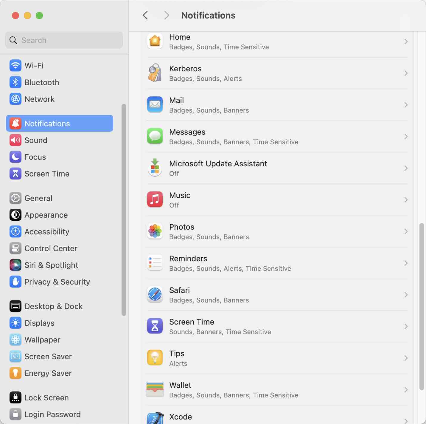 click Notifications