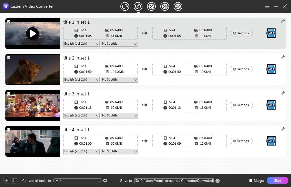 add blu-ray video to cisdem