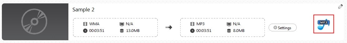 select a single output format cisdem