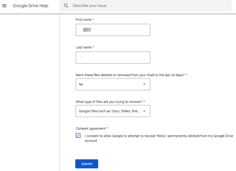 google support 03