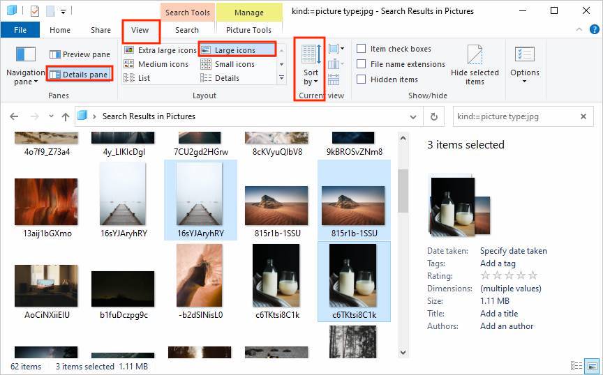 File Explorer window