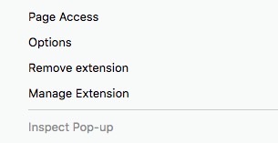 click Options