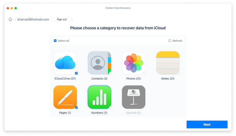 recover pages from icloud cisdem 03