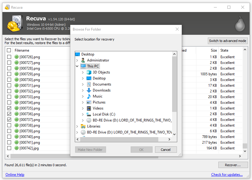 use recuva on android 06