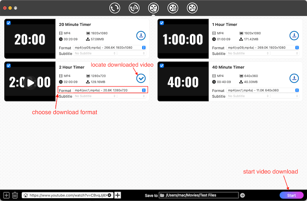 choose the output resolution - cisdem