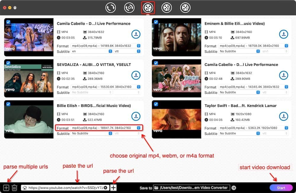 download vevo video mac