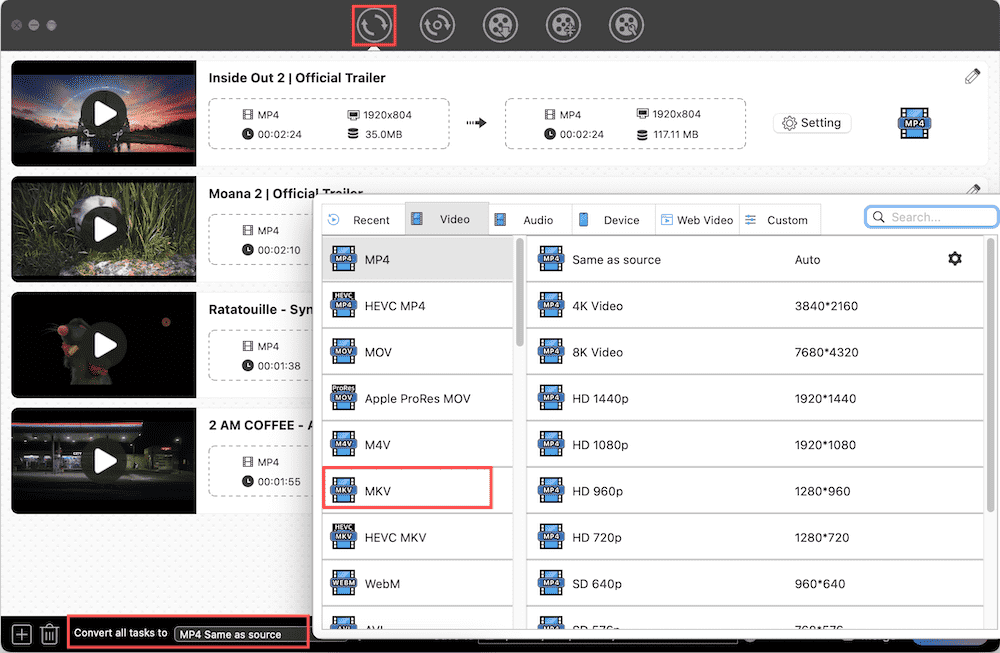 Youtube mkv online