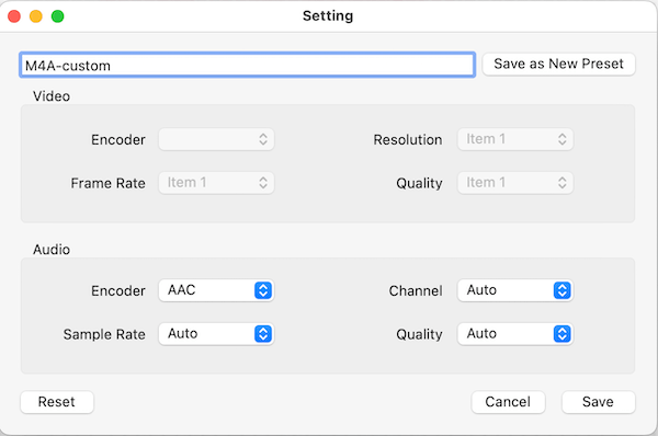 advanced settings